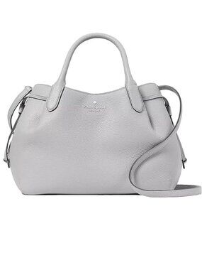 Kate Spade New York Women's Dumpling Pebbeled Leather Large Satchel Bag
